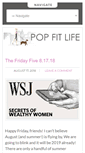 Mobile Screenshot of popfitlife.com