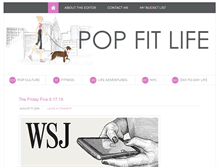 Tablet Screenshot of popfitlife.com
